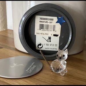 Swarovski Figurine Miniature Cat